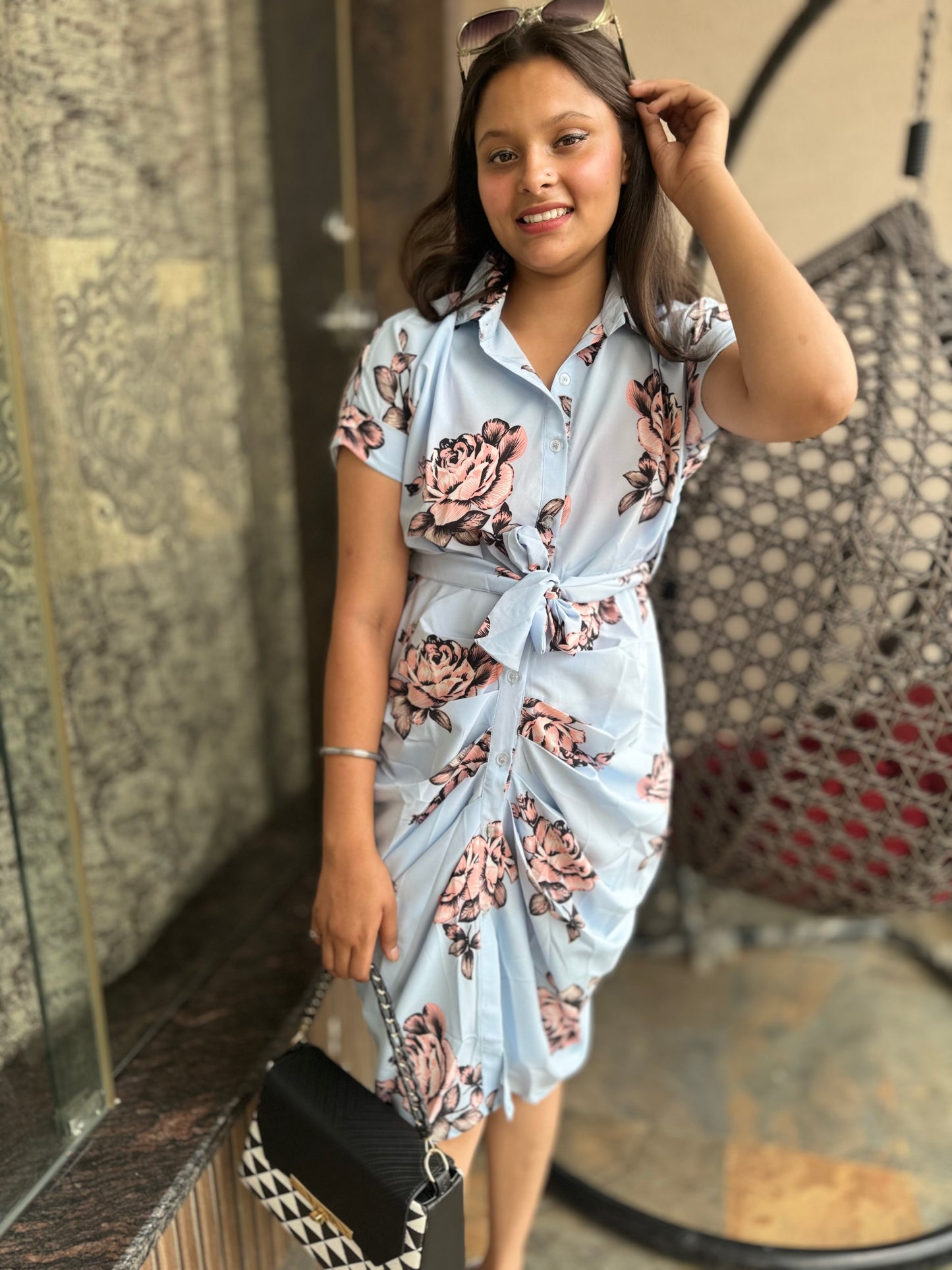 Floral Sheath Dress