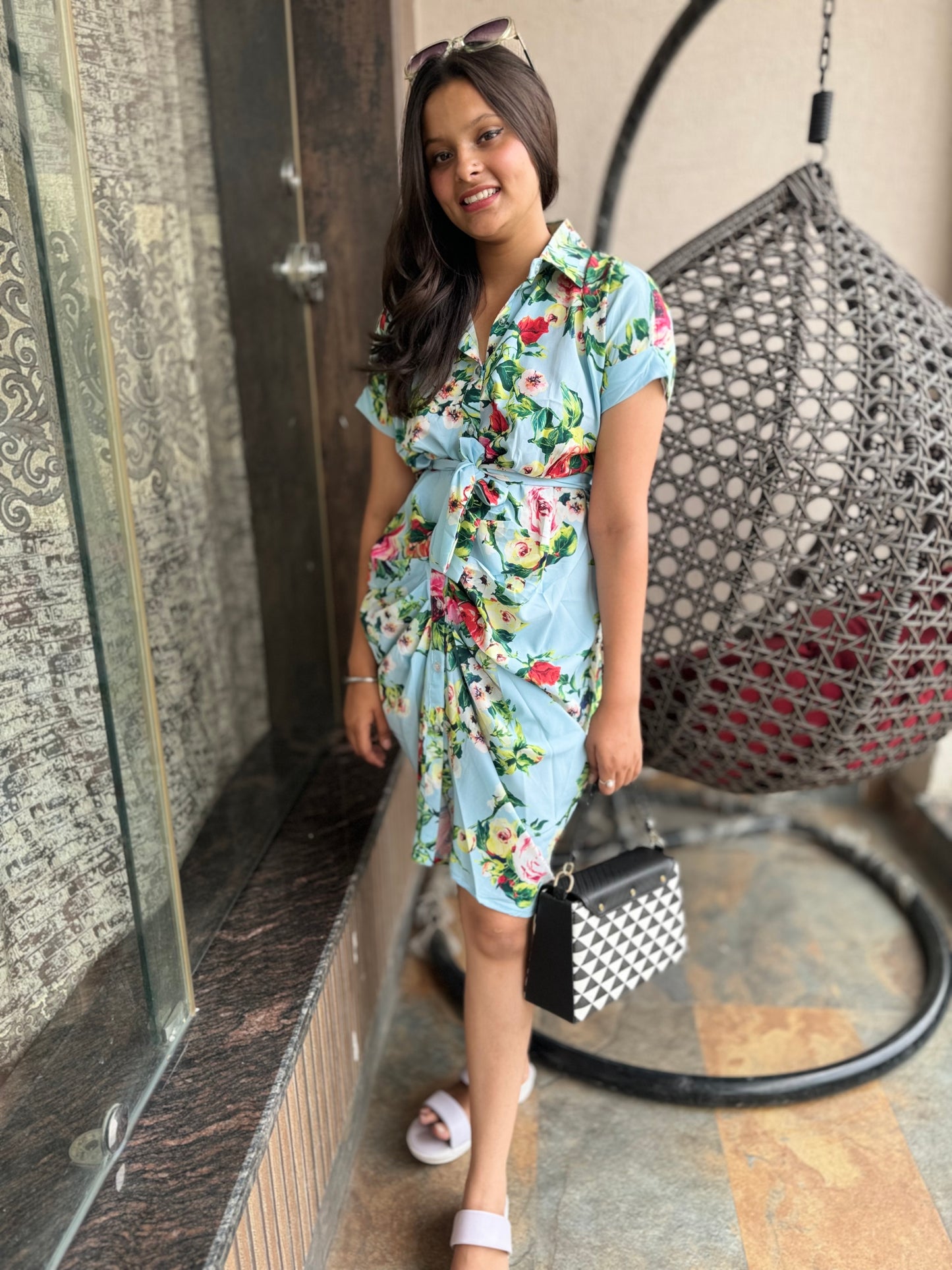 Floral Sheath Dress