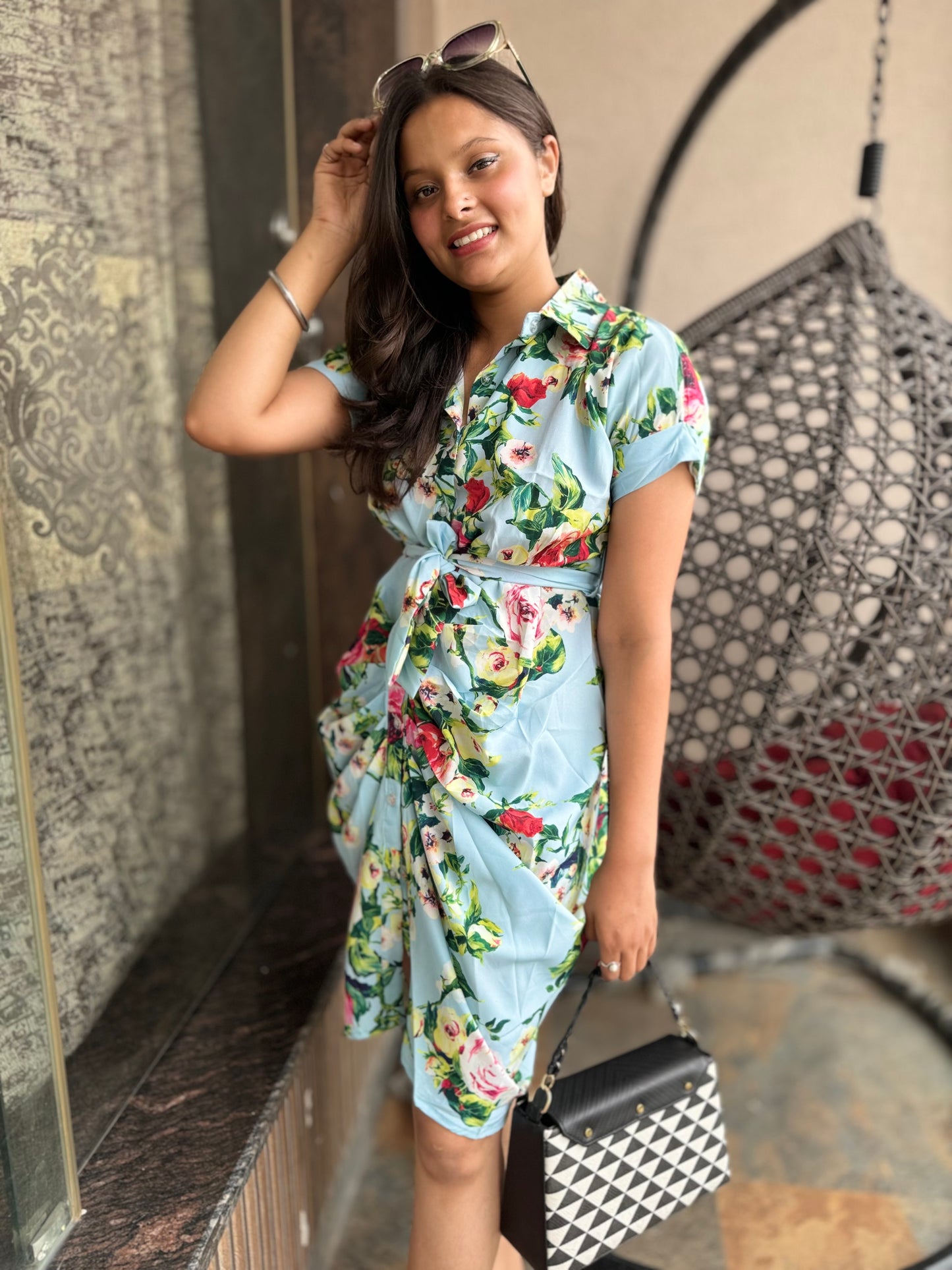 Floral Sheath Dress