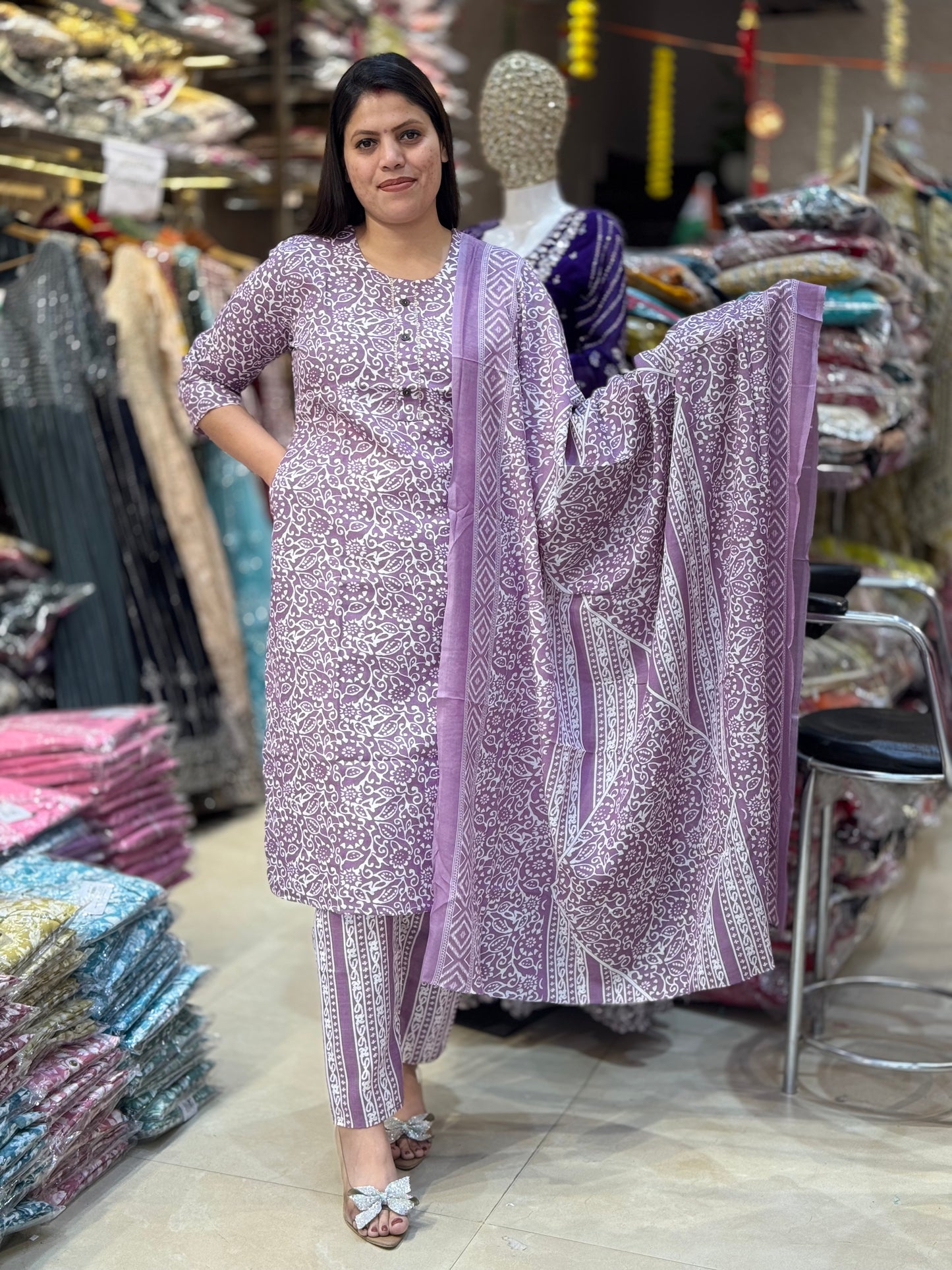 BATIK PRINT SUIT(ARTICAL NO-5)