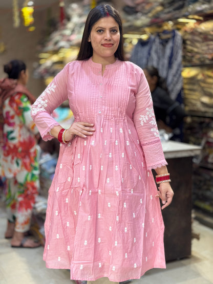 PURE COTTON BEAUTIFUL ANARKALI