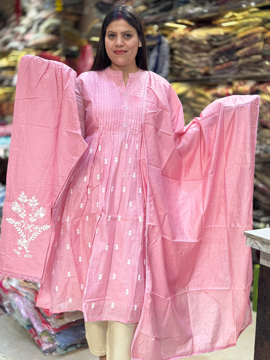 PURE COTTON BEAUTIFUL ANARKALI