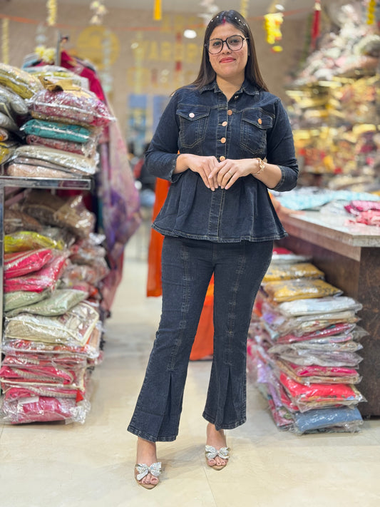 TRENDING DENIM CORDSET