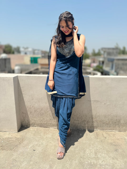 Elegant Dhoti Suit