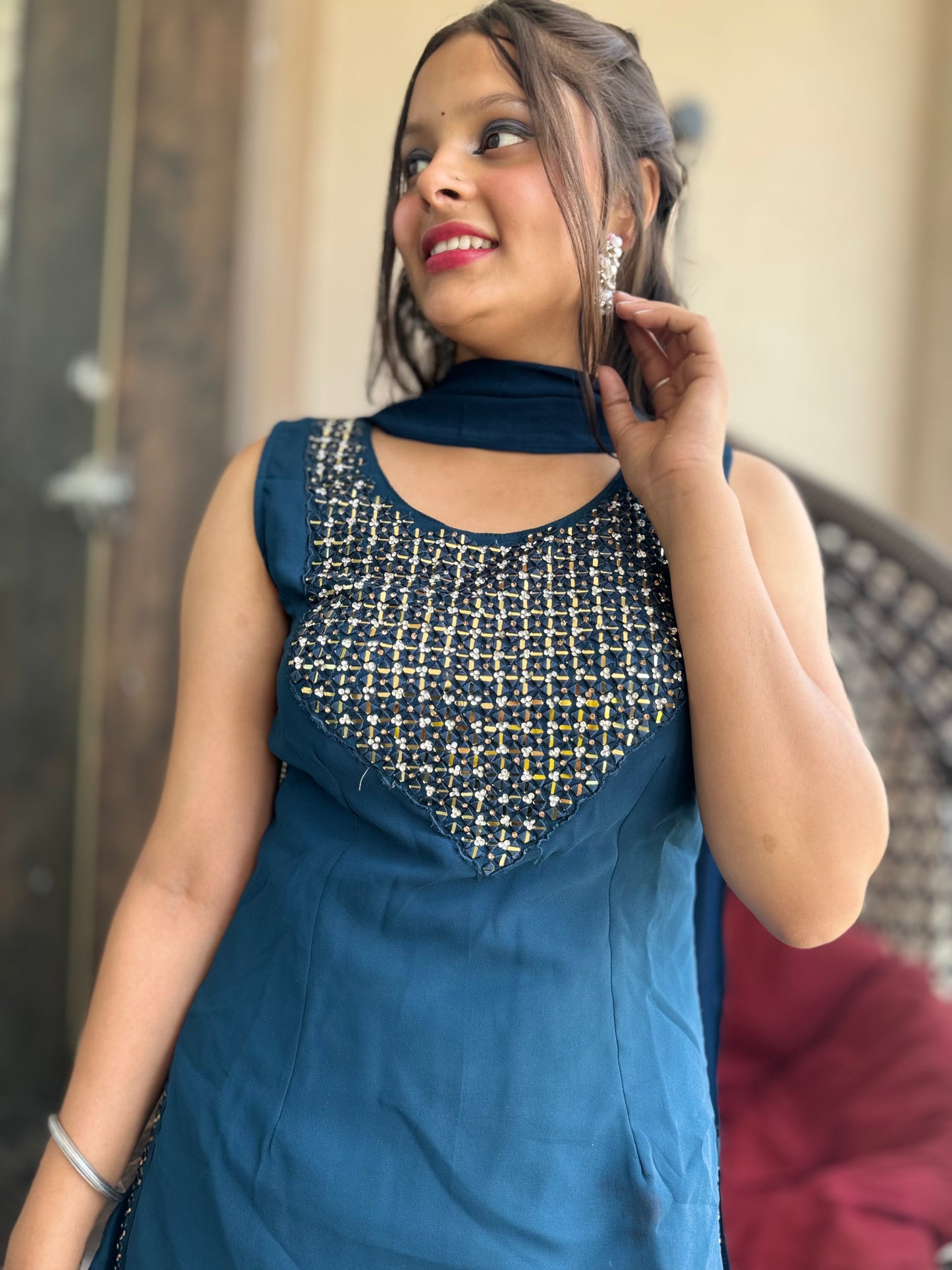 Elegant Dhoti Suit
