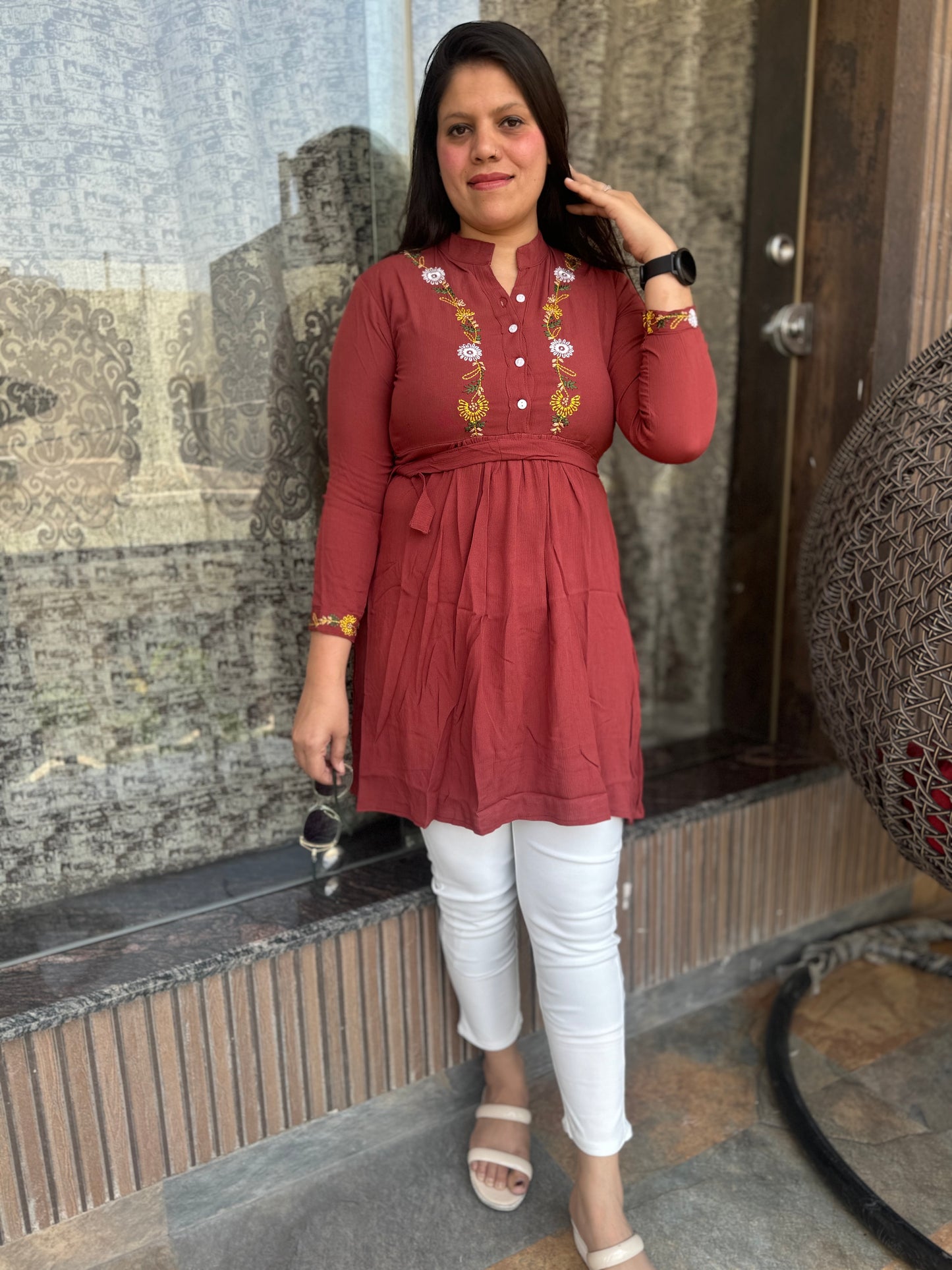IndiPehnawa Embroidered Tunics (T 001)