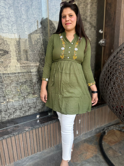 IndiPehnawa Embroidered Tunics (T 001)
