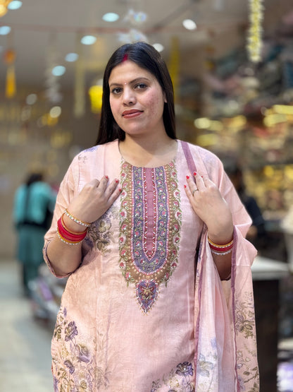 PEACH MAL COTTON SUIT