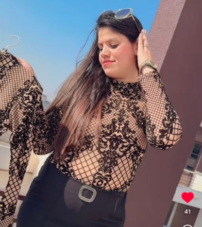 Imported Bodycon Knitted Top – Stylish & Trendy Fit | Arsh Wardrobe Collection