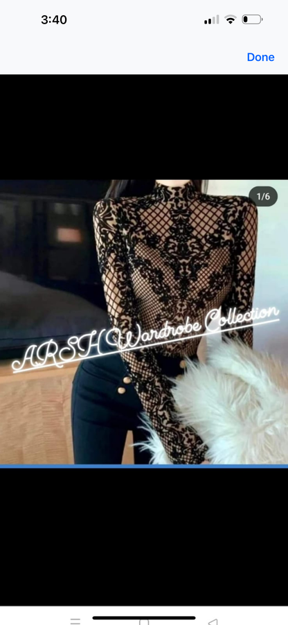 Imported Bodycon Knitted Top – Stylish & Trendy Fit | Arsh Wardrobe Collection