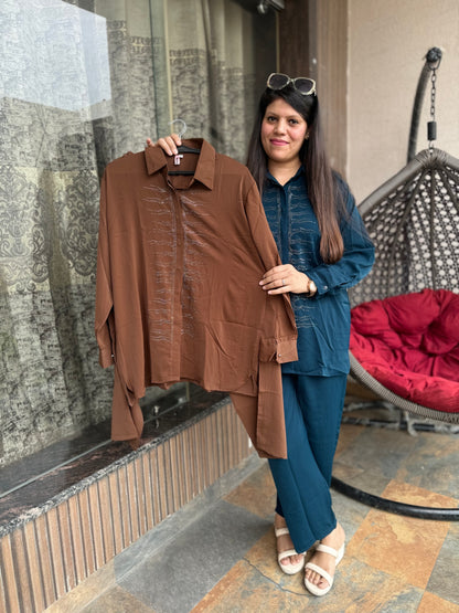 Party Wear Designer Women's Co-ord Set (Cord 014)