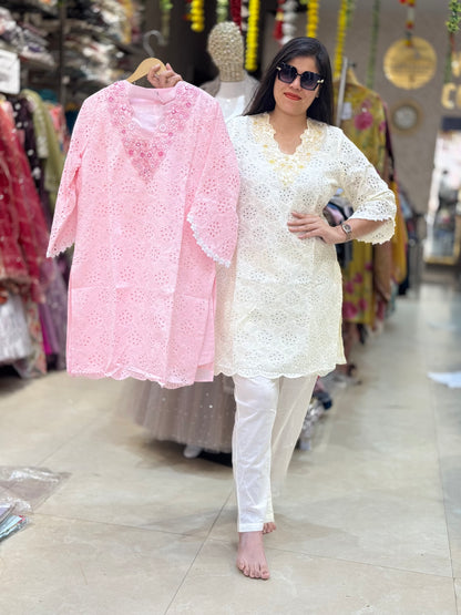 FLOWER WORK CORD SET