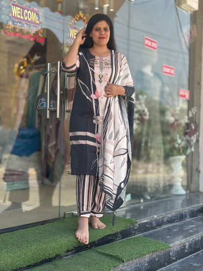 Stone Work Suit for Women