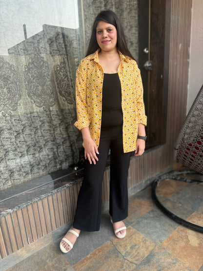 Shirt Co-Ord Set With Speghetti