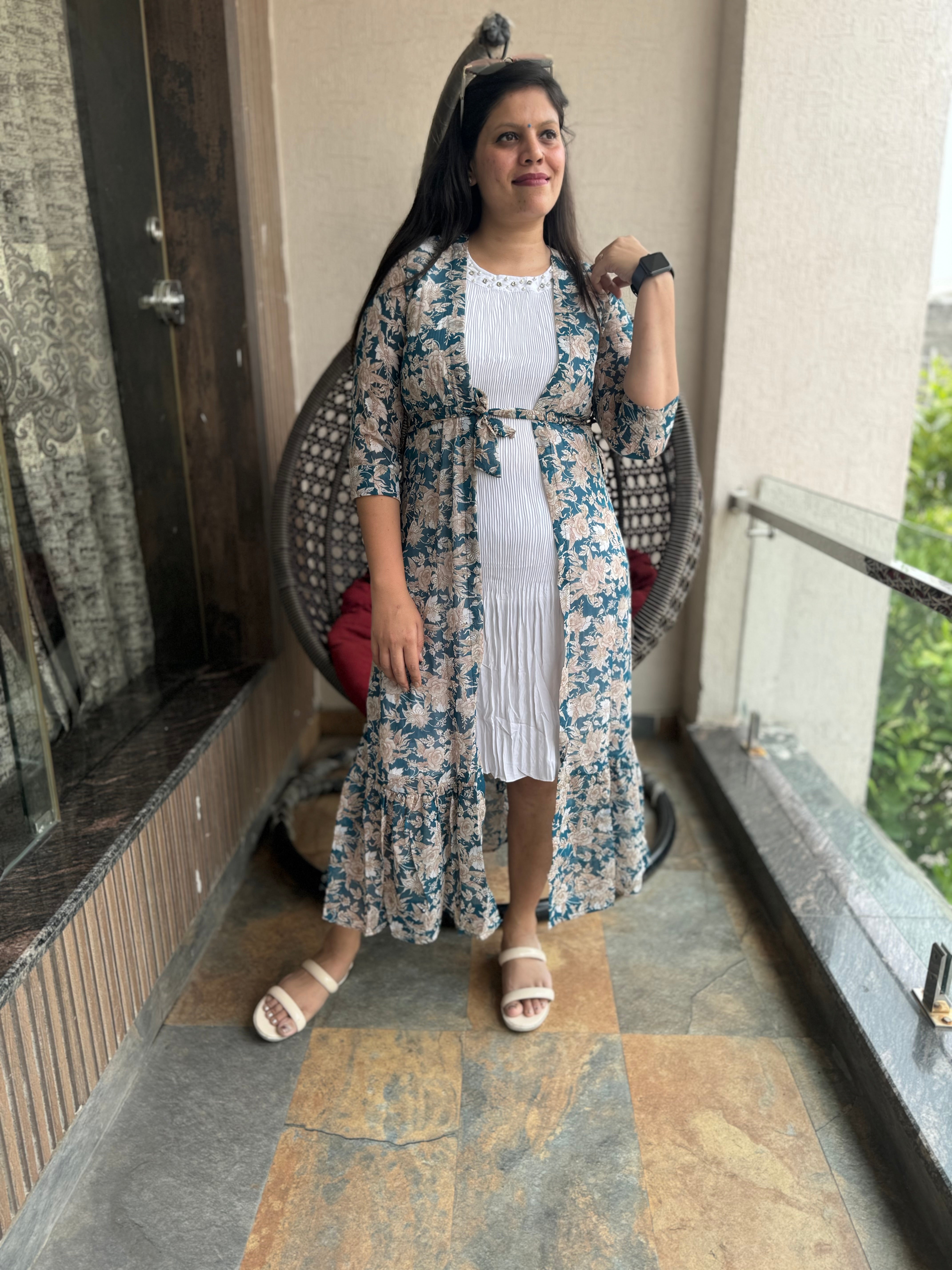 Long Shrug Dress – Arsh Wardrobe Collection