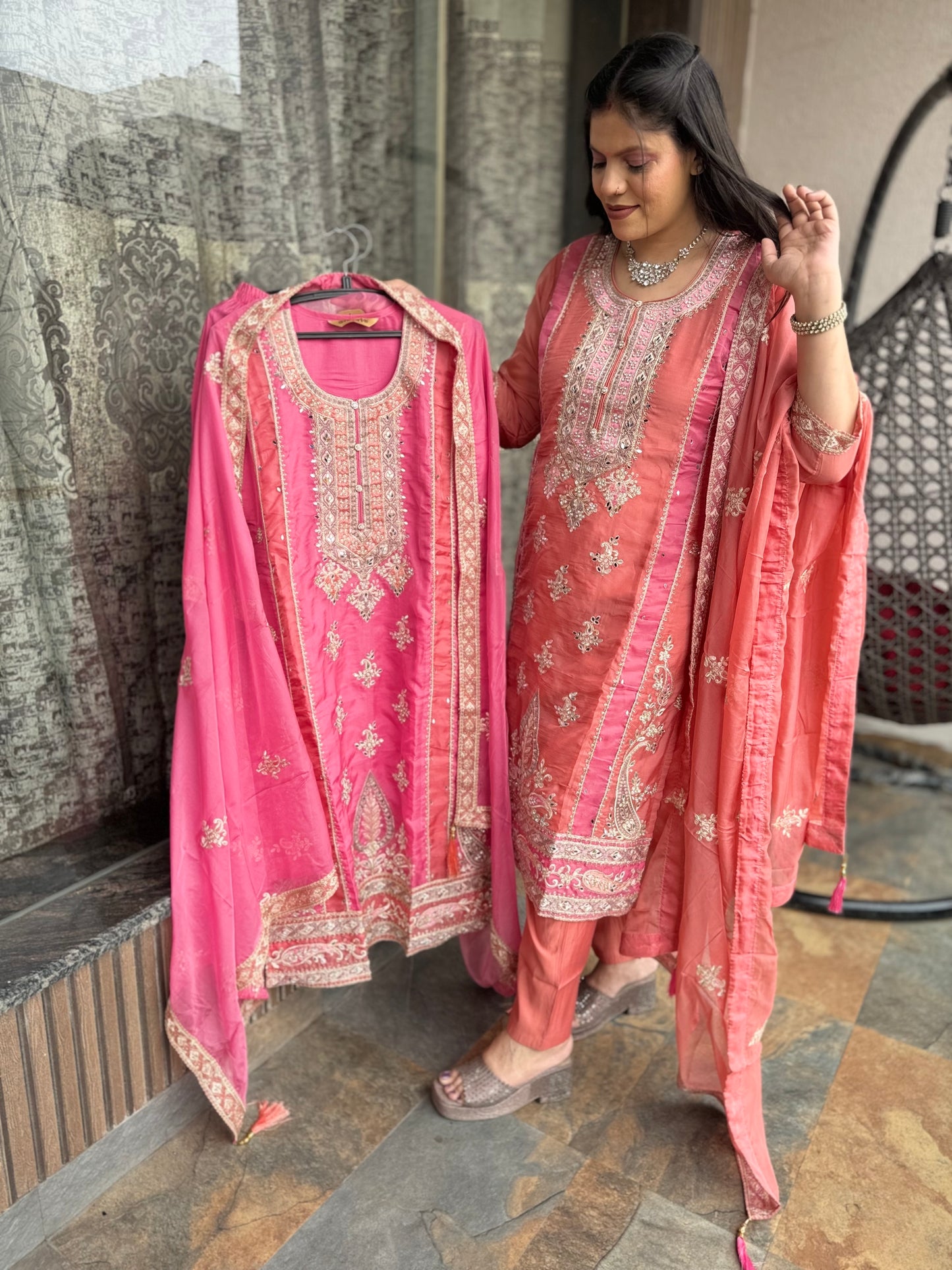 Organza Mirror Suit (Style No 1102)