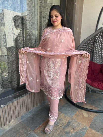 Pakistani Lakhnavi Suit (Style No 1107)
