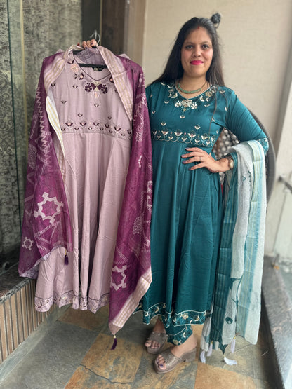 Anarkali 3 Peice Set (Style No 1112)