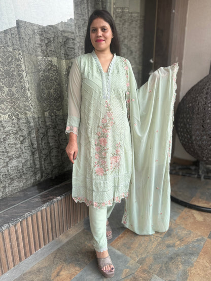 Pakistani Pearl Suit (Style No 1117)