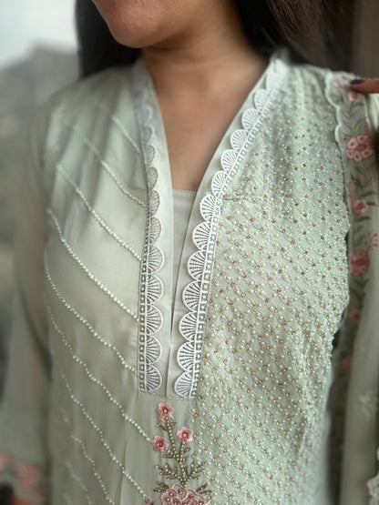 Pakistani Pearl Suit (Style No 1117)