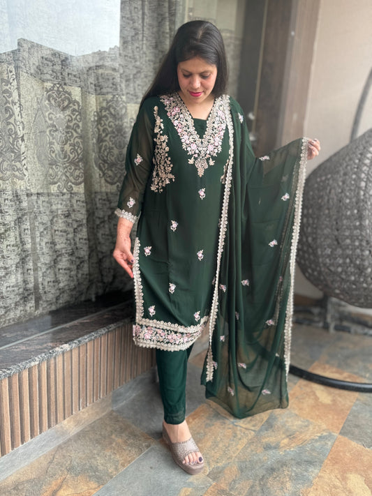 Georget Heavy Embroidery (Style No 1116)