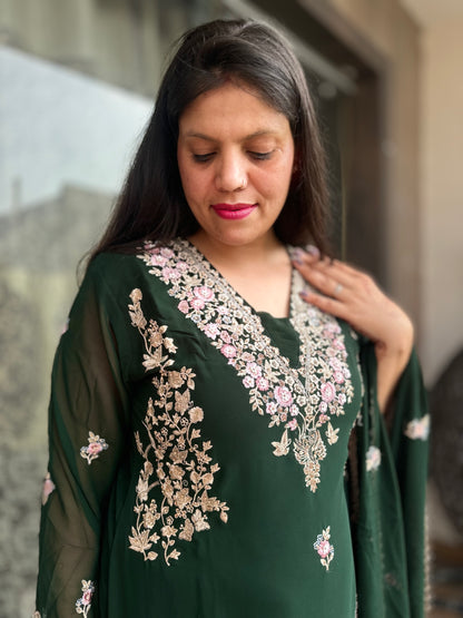 Georget Heavy Embroidery (Style No 1116)