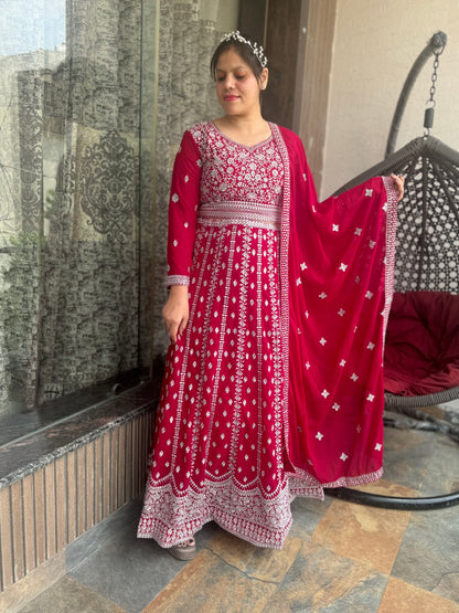 Hot Pink Lehnga (Style No 1001)