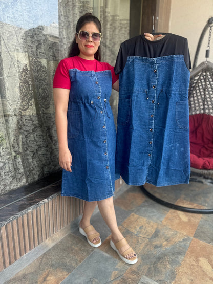 Fashionable Western Denim Dres