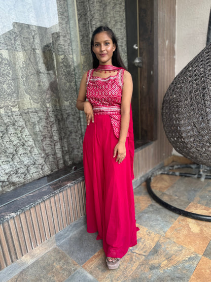 HOT PINK DIVIDER ARTICLE ( STYLE NO. 123)