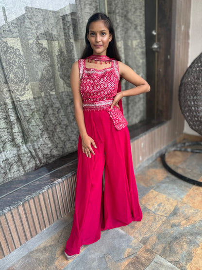 HOT PINK DIVIDER ARTICLE ( STYLE NO. 123)