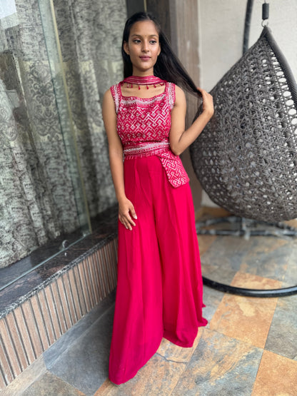 HOT PINK DIVIDER ARTICLE ( STYLE NO. 123)