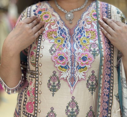 Indipehnawa Premium Ethnic Suit – Grace in Every Stitch