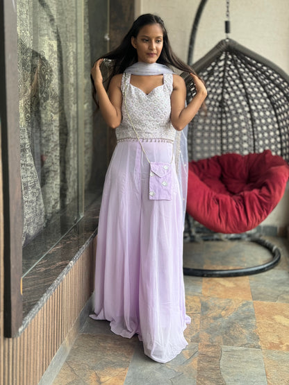 GEORGETTE LILAC DIVIDER