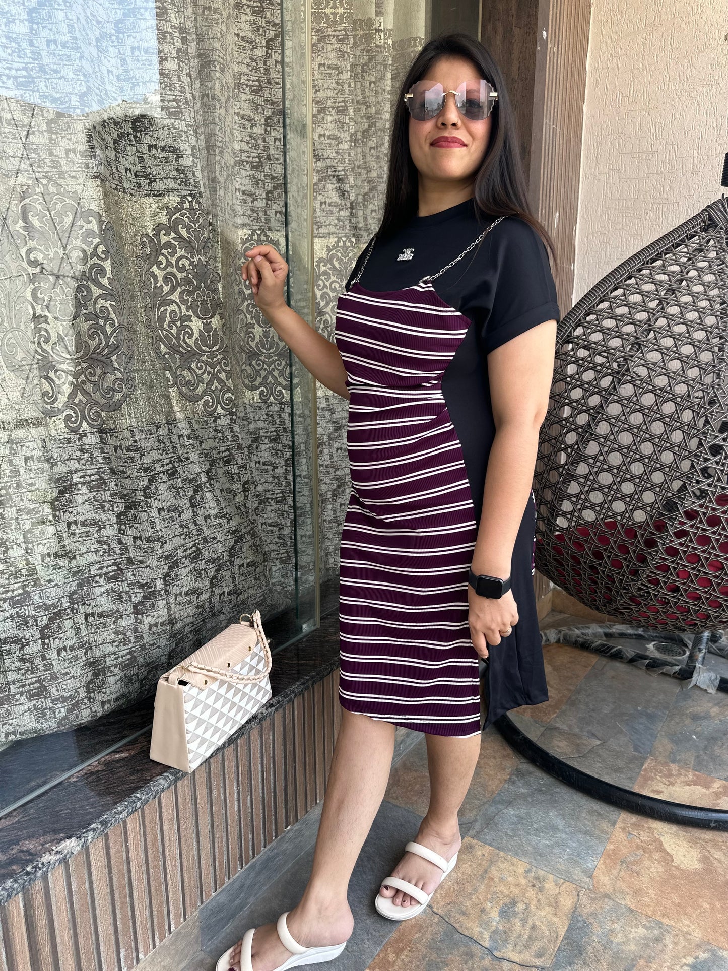 IndiPehnawa Women Multicolour Dress