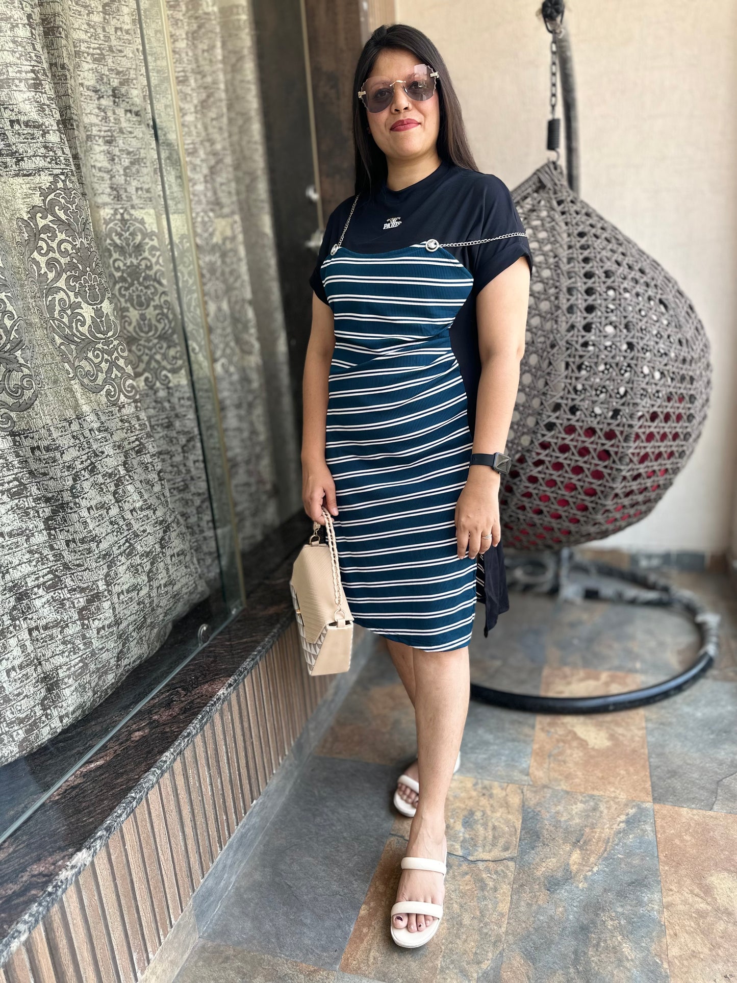 IndiPehnawa Women Multicolour Dress