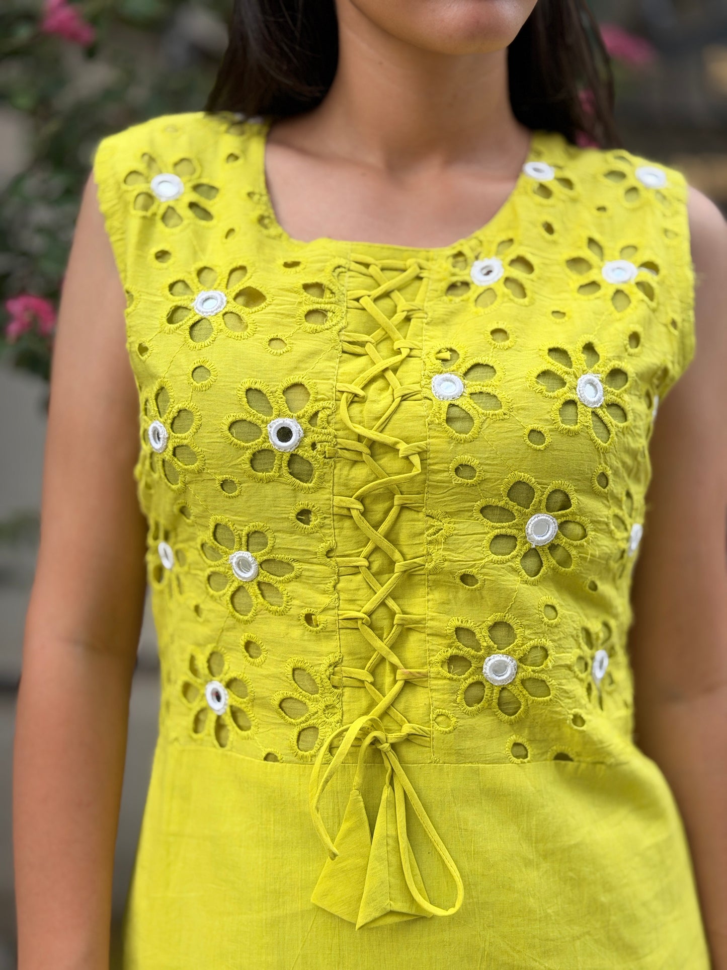 CHIKEN HAKUBA PURE COTTON WHITE LADDU WORK SUIT