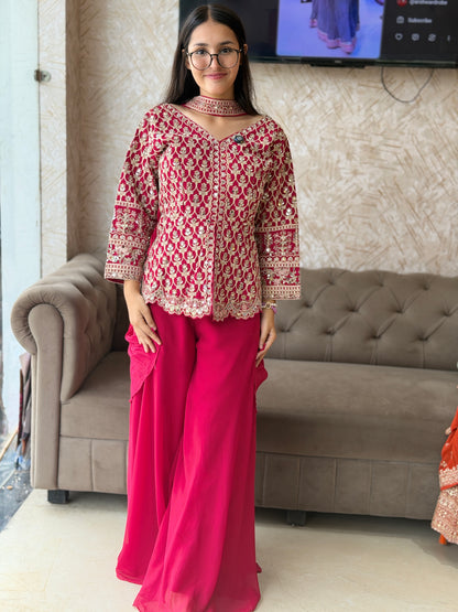 Exquisite Georgette Cordset for Weddings – Luxury and Elegance Combined
