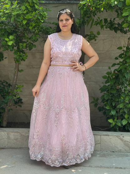 WEDDING SPECIAL MIRROR LEHNGA