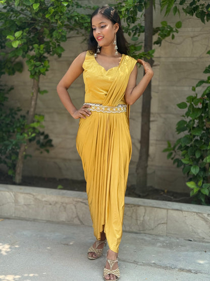 INDO-WESTREN PONCHU SAREE