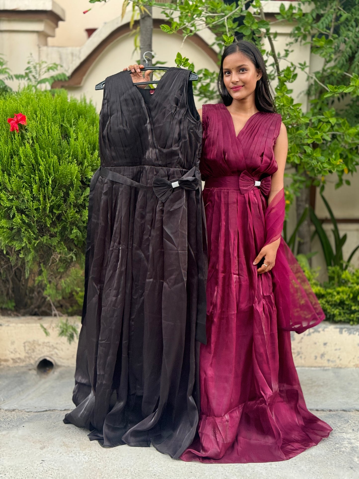 Elegant Cocktail Party Gown