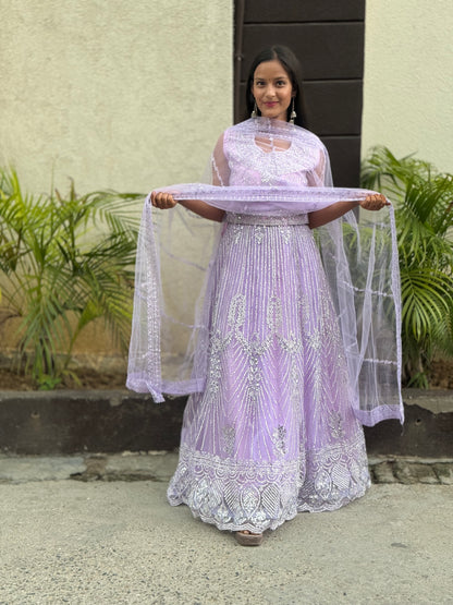 WEDDING SPECIAL MIRROR WORK LEHNGA