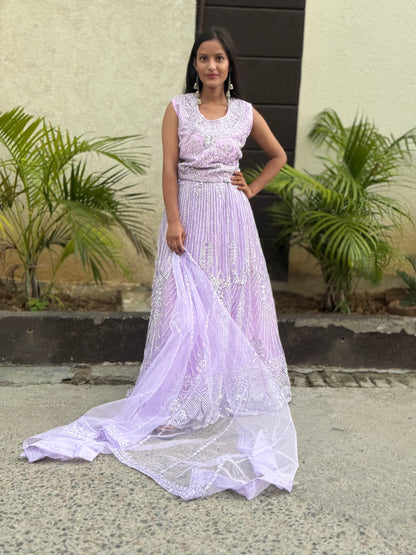 WEDDING SPECIAL MIRROR WORK LEHNGA