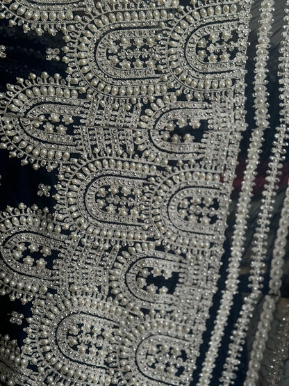 STYLISH 3 PIECE SHRUG LEHNGA