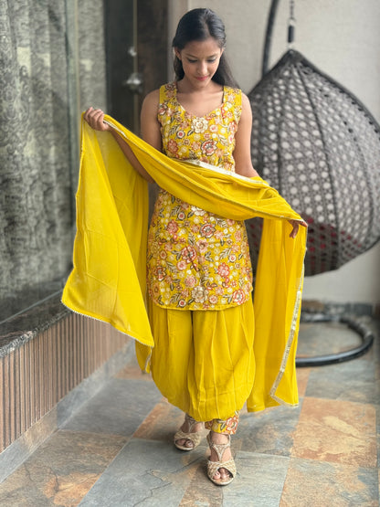 HALDI SPECIAL GEORGETTE MULTY COLOURED EMBROIDERED PATHANI SALWAR SUIT