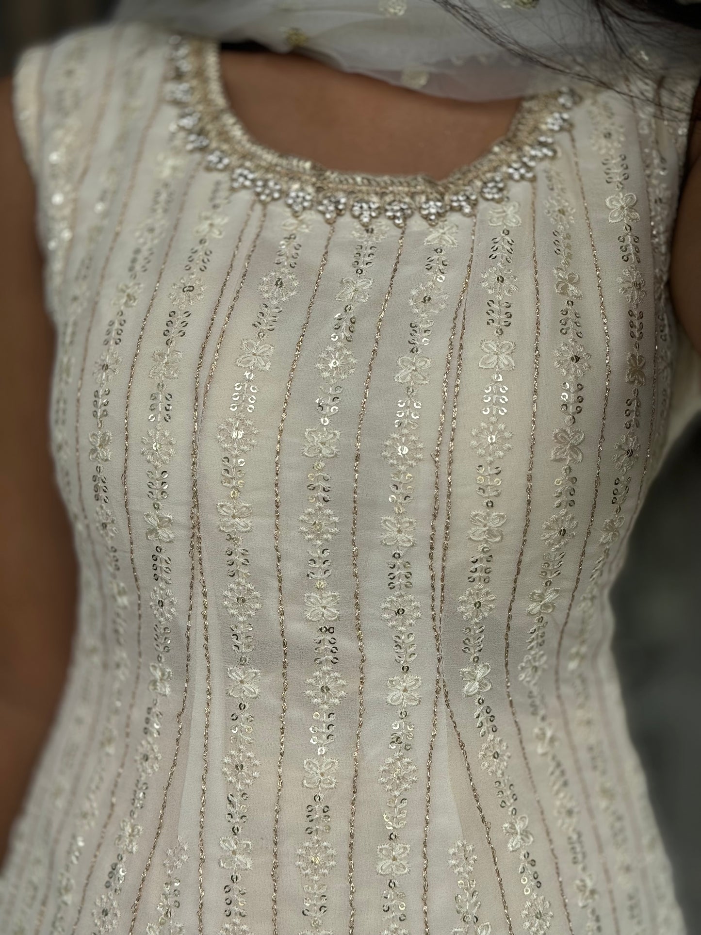 LUKHNAVI HEAVY PEPLUM SHARARA