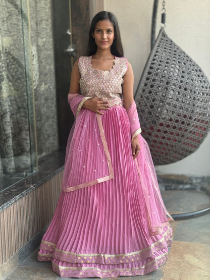 INDIPEHNAWA CHINON HEAVY PLATING LEHNGA