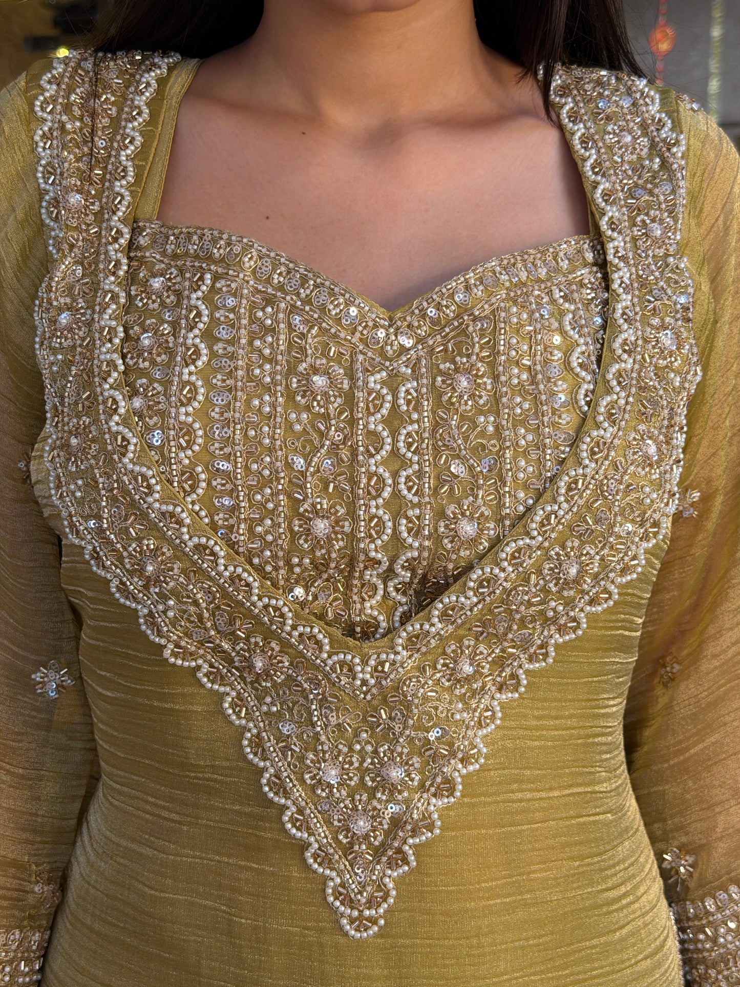 YELLOW BUSTIER DESIGN JAFFA SUIT