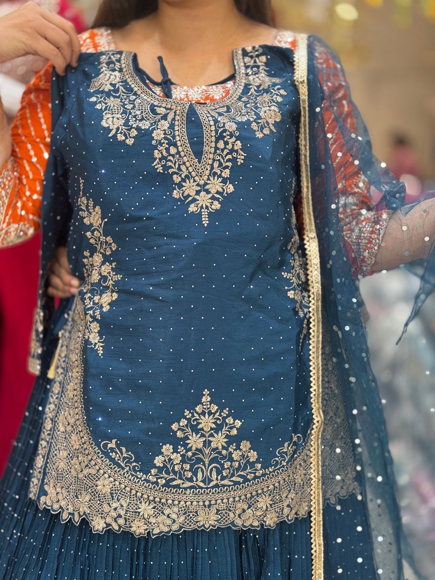 PURE Chinon Lehenga – Perfect for Grand