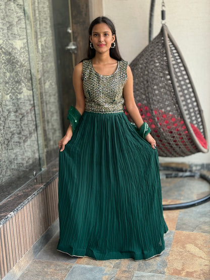 INDIPEHNAWA CHINON HEAVY PLATING LEHNGA