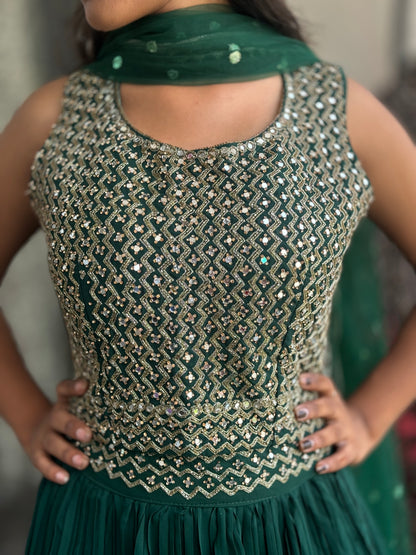 INDIPEHNAWA CHINON HEAVY PLATING LEHNGA